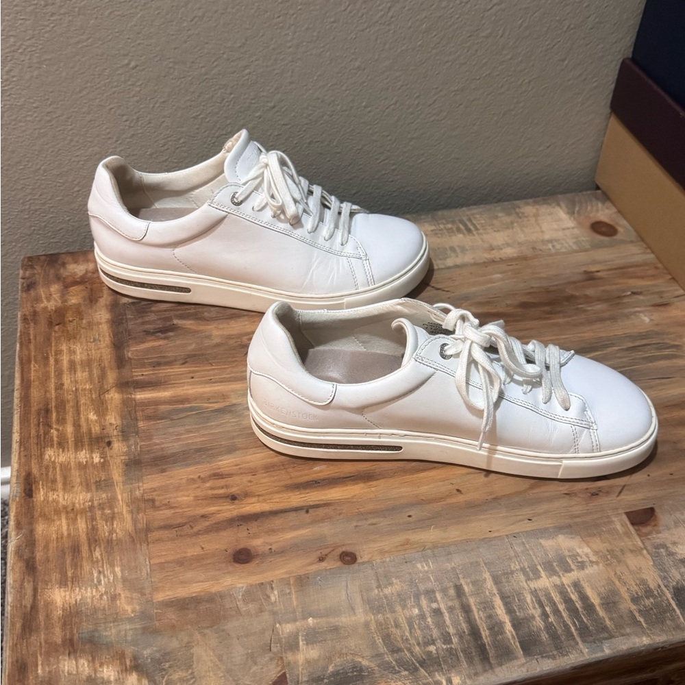 Birkenstock Classic White Lace-Up Shoes size 40 US Women’s size 9.5 - Picture 3 of 8